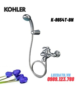 Vòi sen tắm treo tường Kohler FAIRFAX K-8654T-BN