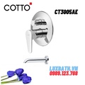 Mặt nạ sen tắm âm tường nóng lạnh COTTO CT3005AE 