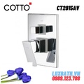 Củ Sen Tắm COTTO CT2015AV Square Nóng Lạnh