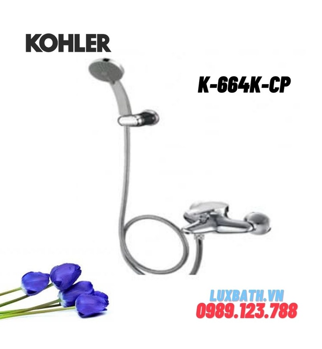 Sen và vòi xả bồn tắm Kohler CADIDE K-664K-CP