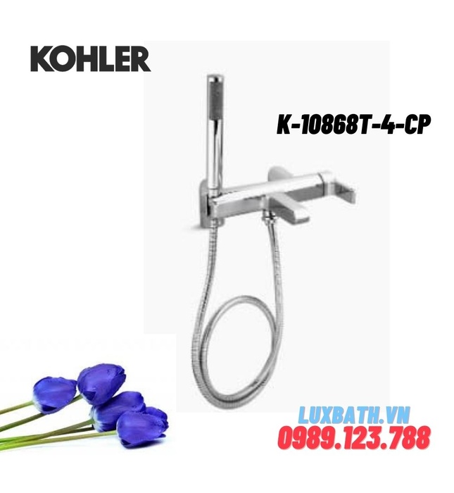 Sen vòi xả bồn tắm Kohler SINGULIER K-10868T-4-CP
