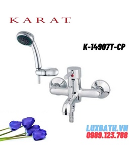 Sen và vòi xả bồn tắm karat LUNA K-14907T-CP