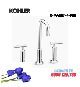 Vòi xả bồn tắm Kohler PURIST K-14408T-4-PGD