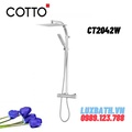 Sen Cây Nhiệt Độ COTTO CT2042W Square Nóng Lanh