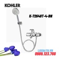 Vòi sen tắm treo tường Kohler SYMBOL K-72640T-4-BN