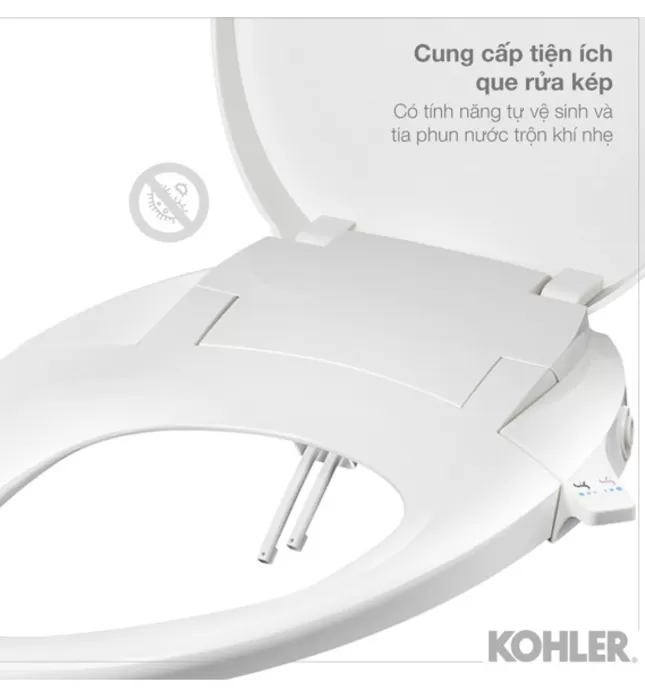 Nắp bồn cầu rửa cơ Kohler C3-030
