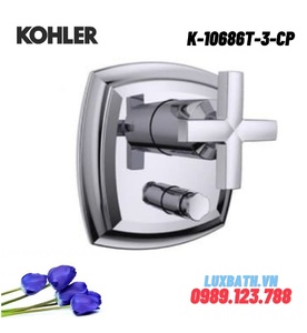Mặt nạ sen âm tường Kohler MARGAUX K-10686T-3-CP