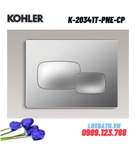 Nút xả nhấn cho bồn cầu két âm tường Kohler K-20341T-PNE-CP