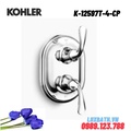 Mặt nạ âm tường Kohler FORTE K-12597T-4-CP