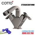 Vòi rửa mặt lavabo nóng lạnh COTTO CT2122C32ST#BN