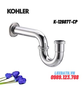 Ống xả chậu rửa kohler K-12607T-CP