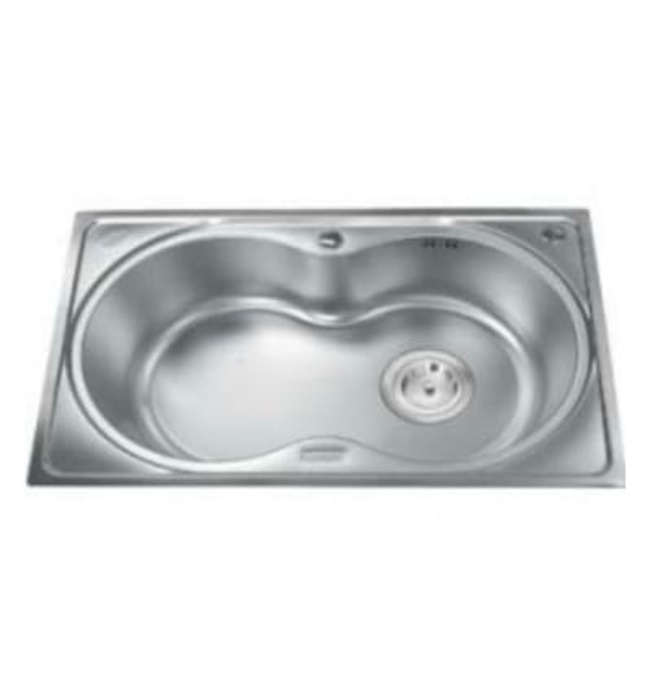 Chậu rửa bát 1 hố Inox 304 Gorlde GD 039 (720x 450 x 230mm)