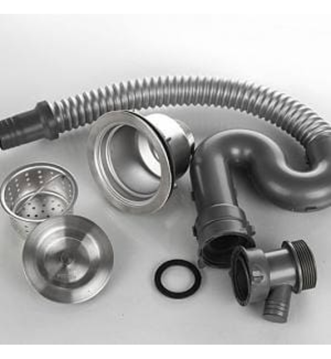 Xi phông chậu rửa bát 1 hố phi 140 Gorlde XP1H F140