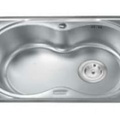 Chậu rửa bát 1 hố Inox 304 Gorlde GD 039 (720x 450 x 230mm)