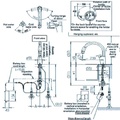 Vòi Rửa Bát Cảm Ứng Dùng Pin Inax SF-NB454SX-J Nhập Khẩu Nhật Bản