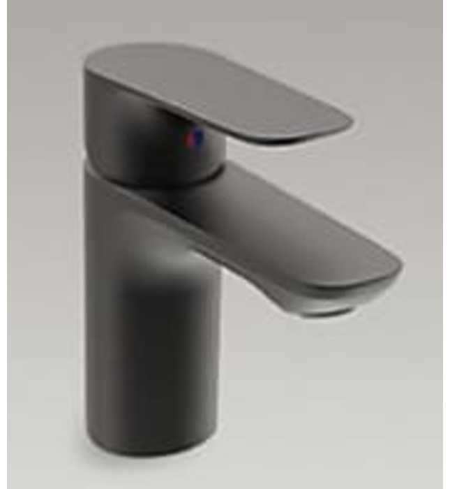 Vòi chậu rửa 1 lỗ Kohler ALEO K-72275T-4-BL màu đen