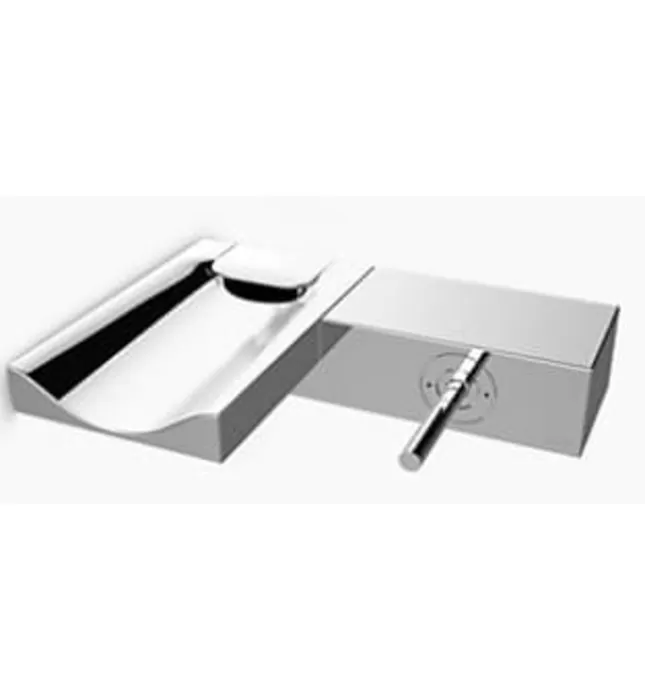 Vòi chậu âm tường nóng lạnh Kohler Beitou K-99876T-4-CP Chrome bóng