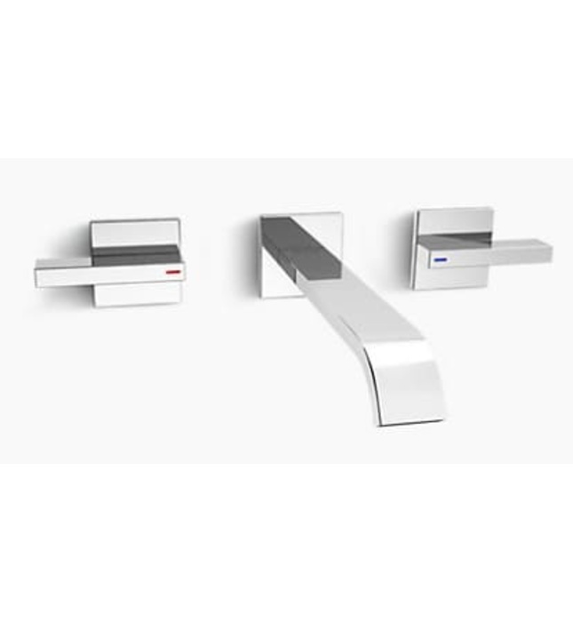 Vòi chậu rửa gắn tường Kohler Loure K-14602T-4-CP