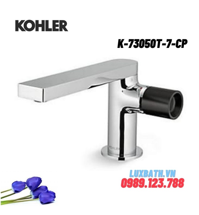 Vòi chậu rửa 1 lỗ Kohler K-73050T-7-CP