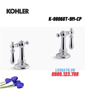 Tay chỉnh vòi bồn tắm Kohler Artifacts K-98068T-9M-CP Chrome bóng
