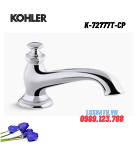 Thân vòi bồn tắm Kohler Artifacts K-72777T-CP Chrome bóng