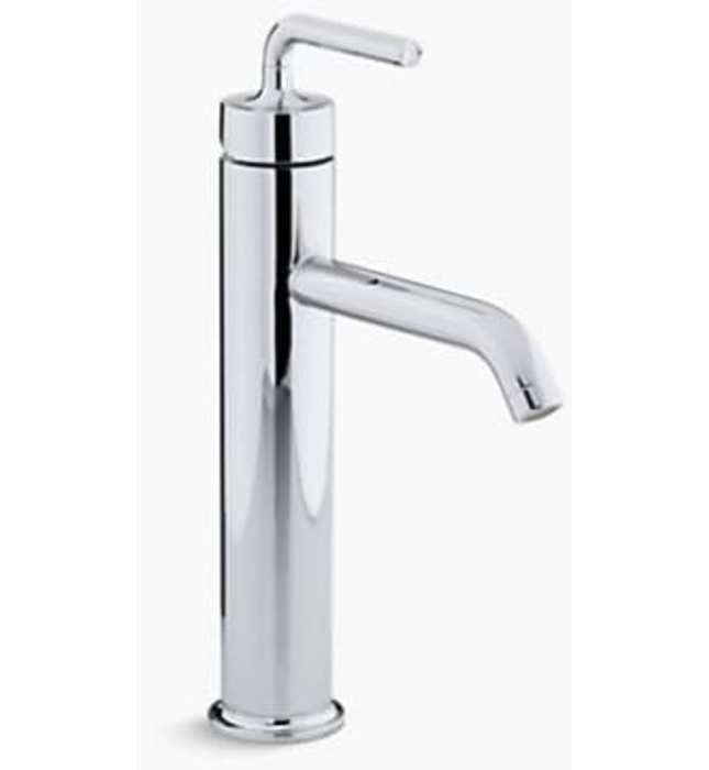 Vòi chậu rửa 1 lỗ Kohler Purist K-14404-4A-CP