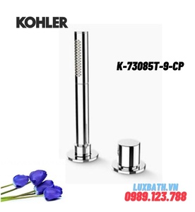 Bộ chuyển nước và sen tắm gắn thành bồn Kohler K-73085T-9-CP