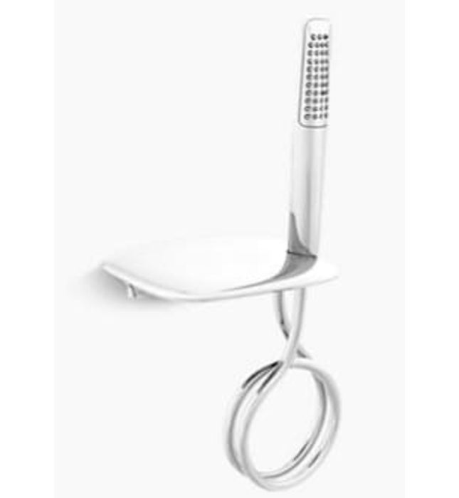 Vòi bồn tắm gắn thành bồn kèm sen cầm tay Kohler K-37266T-CP