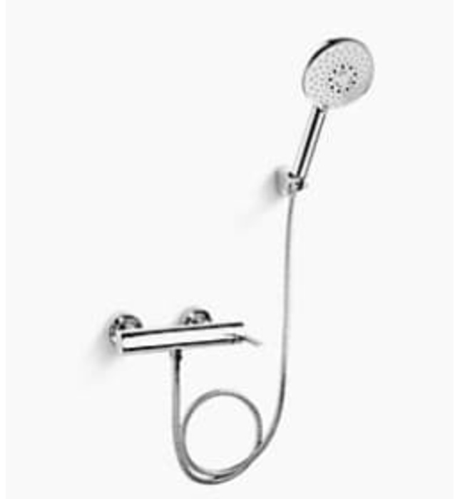 Sen tắm nóng lạnh gắn tường Kohler Stillness K-72630T-4-CP