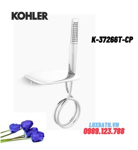 Vòi bồn tắm gắn thành bồn kèm sen cầm tay Kohler K-37266T-CP