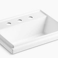 Chậu rửa dương vành hình chữ nhật Kohler Tresham K-2991-4-0