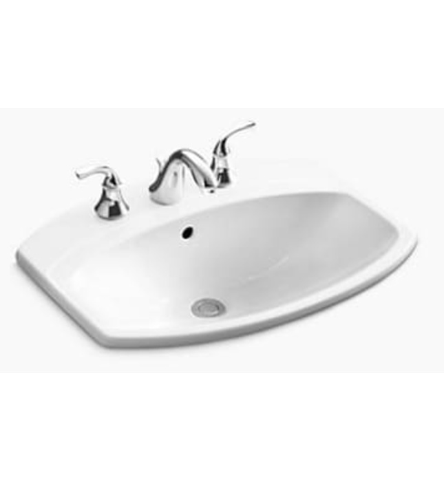 Chậu rửa dương vành 1 lỗ Kohler Cimarron K-2351T-4-0