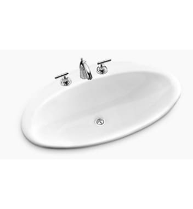 Chậu rửa dương vành 3 lỗ Kohler Ellipse K-2886X-8-0