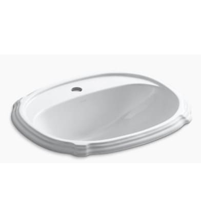 Chậu rửa dương vành hình oval Kohler Portrait K-2189X-1-0