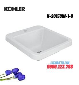 Chậu rửa dương vành hình vuông Kohler Forefront K-20159IN-1-0