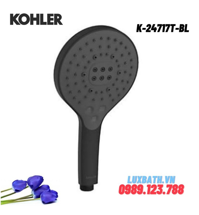 Tay sen tắm cầm tay Kohler K-24717T-BL