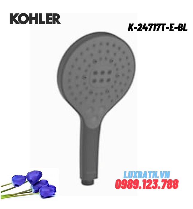 Tay sen tắm cầm tay Kohler K-24717T-E-BL