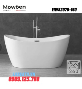 Bồn tắm đặt sàn Mowoen MW8207B-150 1500cm 