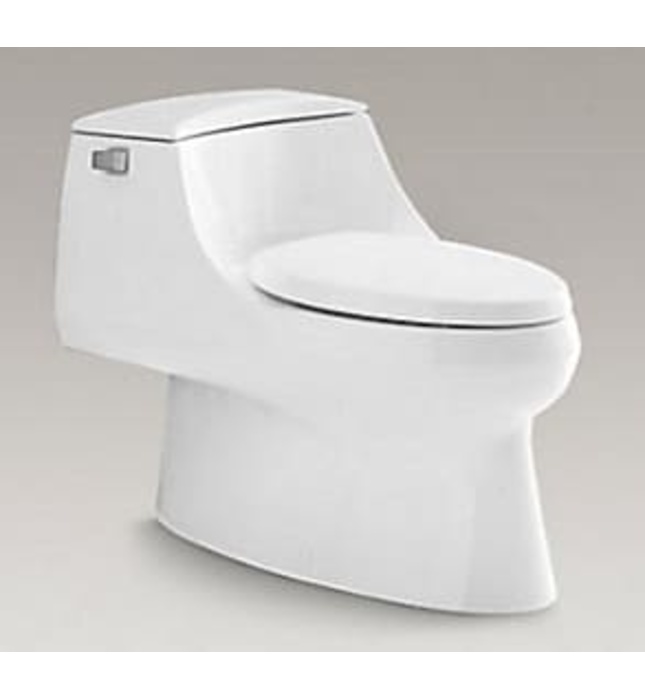 Bồn Cầu Một Khối Xả Gạt Nắp Êm Kohler K-3722T-Srgd-0