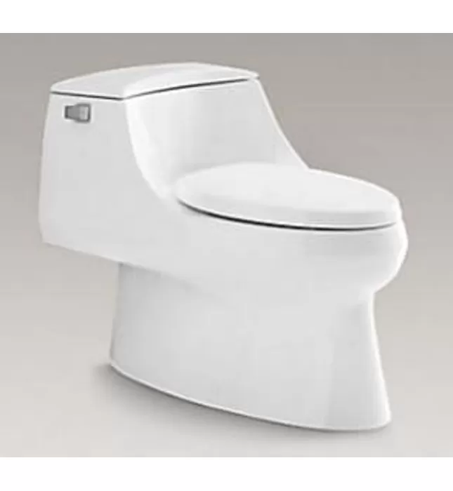 Bồn Cầu Một Khối Xả Gạt Nắp Êm Kohler K-3722T-Srgd-0
