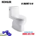 Bồn Cầu Một Khối Nắp Êm Kohler Cimarron K-5697T-C-0 Xả Gạt