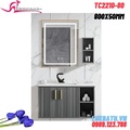 Bộ tủ chậu lavabo gương cảm ứng Bancoot TC2210-80 80x50cm