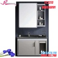 Bộ tủ chậu lavabo gương cảm ứng Bancoot TC2213 80x50cm