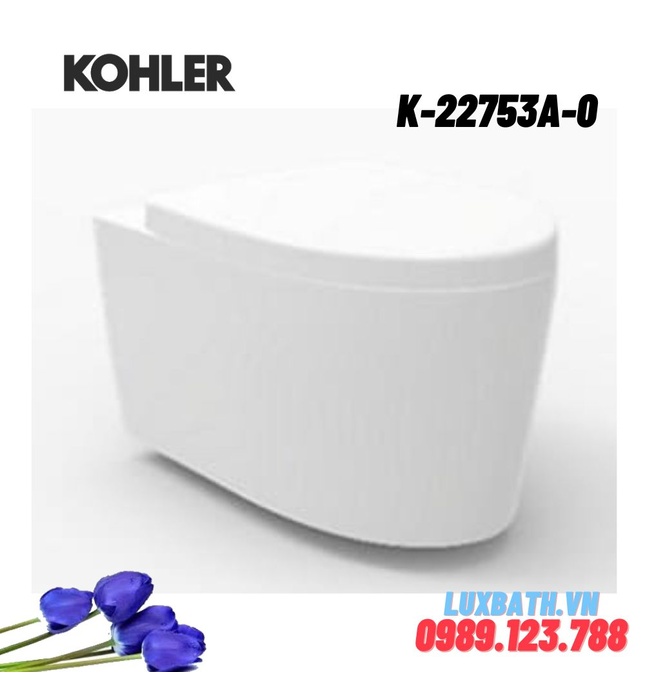 Bồn cầu treo tường Kohler K-22753A-0