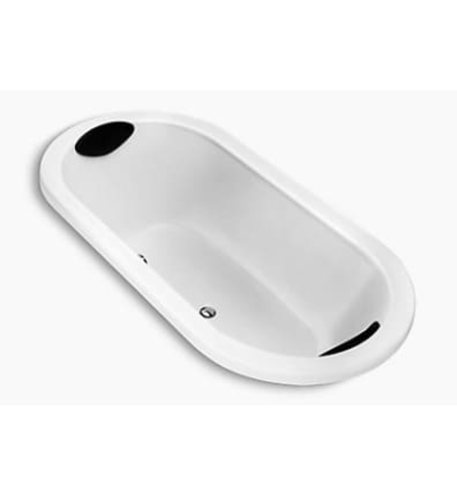 Bồn tắm gang tráng men đặt lòng Kohler K-18742T-0 1.7m