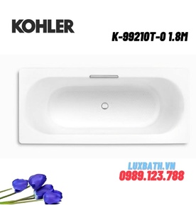 Bồn tắm gang tráng men đặt lòng Kohler K-99210T-0 1.8m