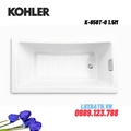 Bồn tắm gang tráng men đặt lòng Kohler K-850T-0 1.5m