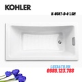 Bồn tắm gang tráng men đặt lòng Kohler K-850T-D-0 1.5m (Bỏ mẫu)