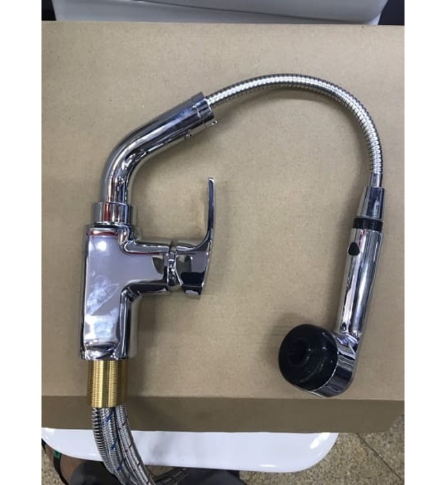 Vòi rửa bát rút nhập khẩu Hàn Quốc Ecofa E-225