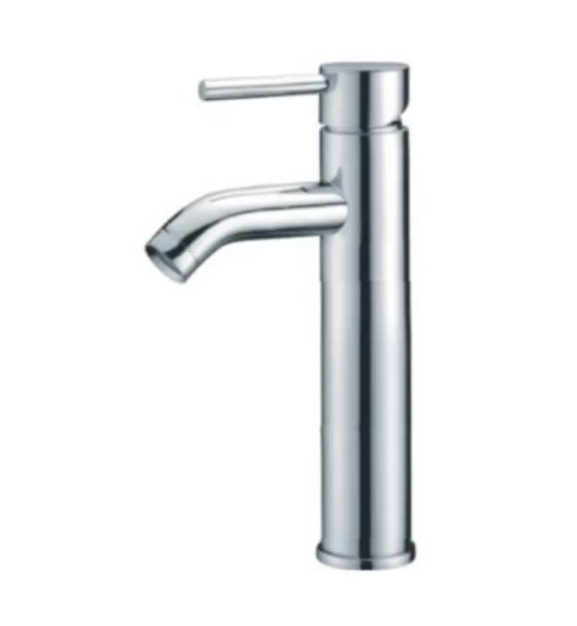 Vòi Lavabo Nóng Lạnh 1 Thân Cao Ecofa E 401L 30cm